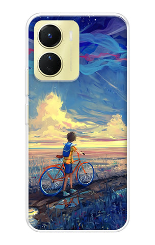 Riding Bicycle to Dreamland Vivo Y16 Back Cover