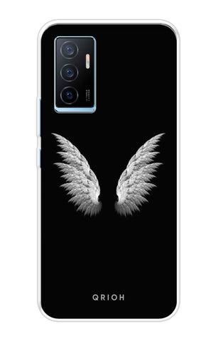 White Angel Wings Vivo Y75 4G Back Cover