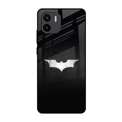 Super Hero Logo Redmi A1 Glass Back Cover Online