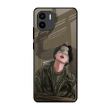 Blind Fold Redmi A1 Glass Back Cover Online