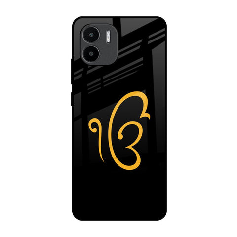 Luxury Fashion Initial Redmi A1 Glass Back Cover Online