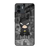 Cartoon Art Redmi A1 Glass Back Cover Online