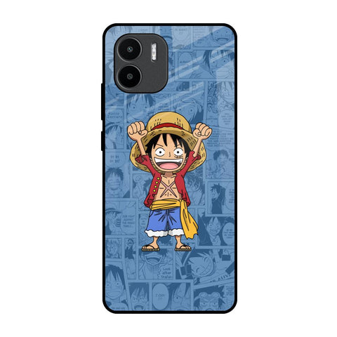 Chubby Anime Redmi A1 Glass Back Cover Online