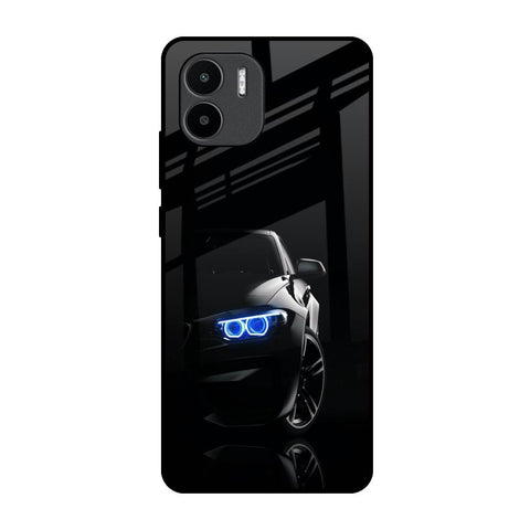 Car In Dark Redmi A1 Glass Back Cover Online