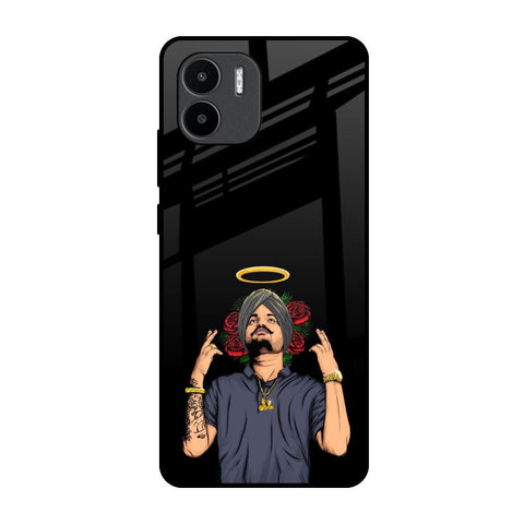 Punjabi Singer Poster Redmi A1 Glass Back Cover Online