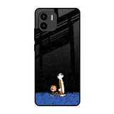 Night Sky Star Redmi A1 Glass Back Cover Online
