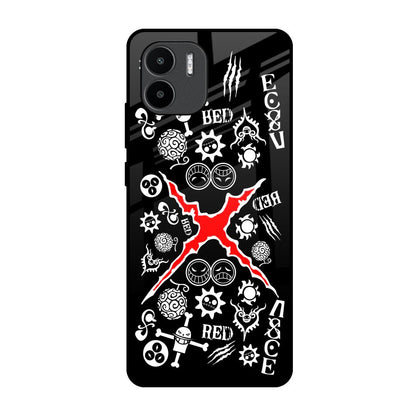 Red Zone Redmi A1 Glass Back Cover Online