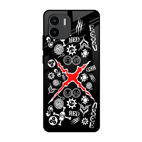 Red Zone Redmi A1 Glass Back Cover Online