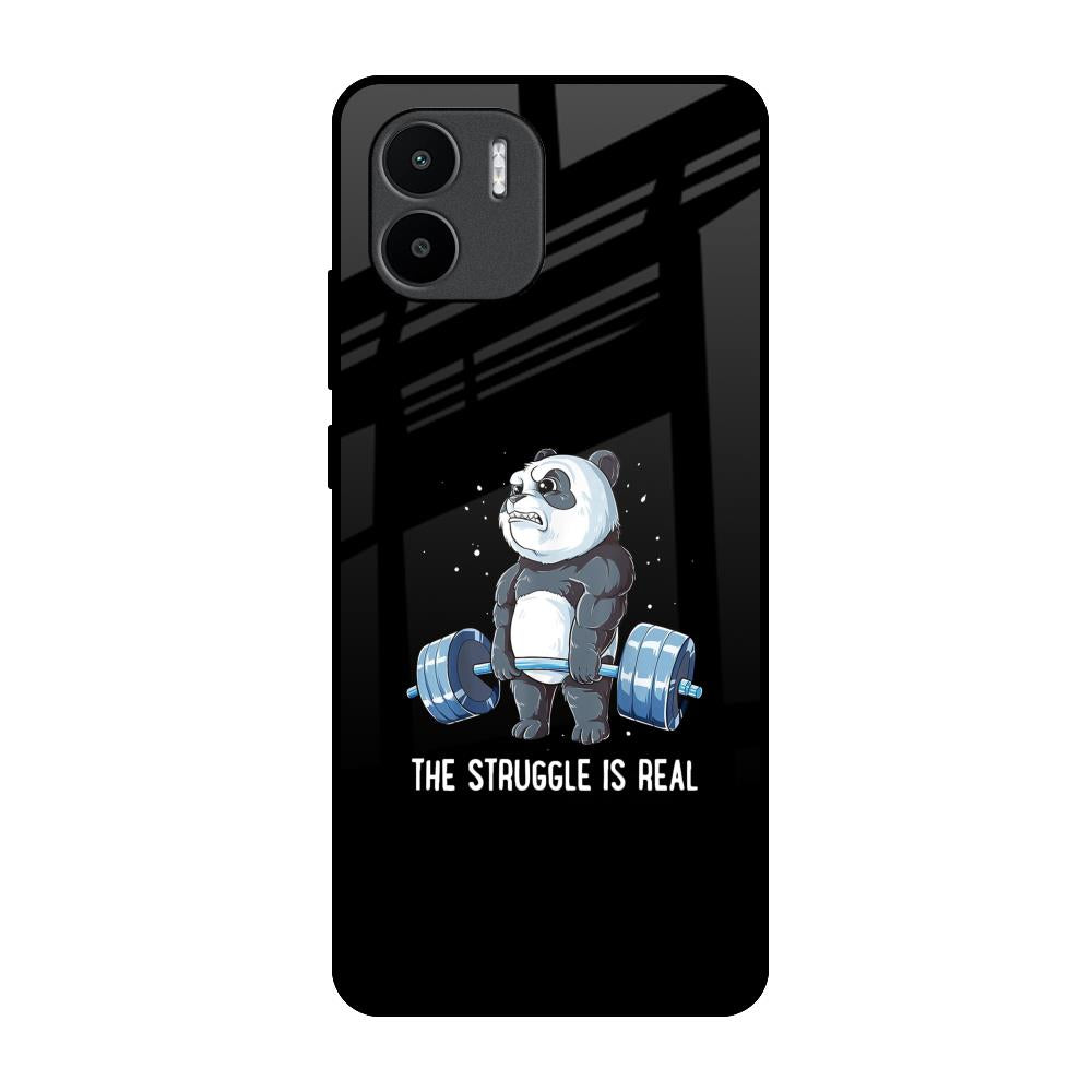 Real Struggle Redmi A1 Glass Back Cover Online