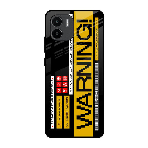 Aircraft Warning Redmi A1 Glass Back Cover Online