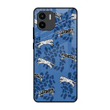 Blue Cheetah Redmi A1 Glass Back Cover Online