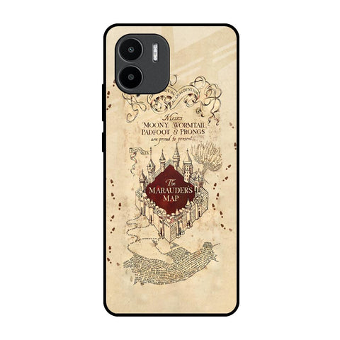 Magical Map Redmi A1 Glass Back Cover Online