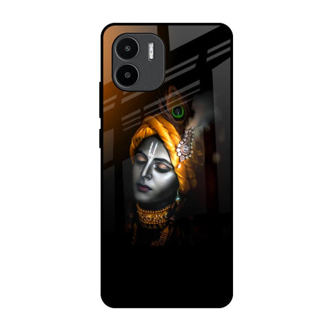 Ombre Krishna Redmi A1 Glass Back Cover Online