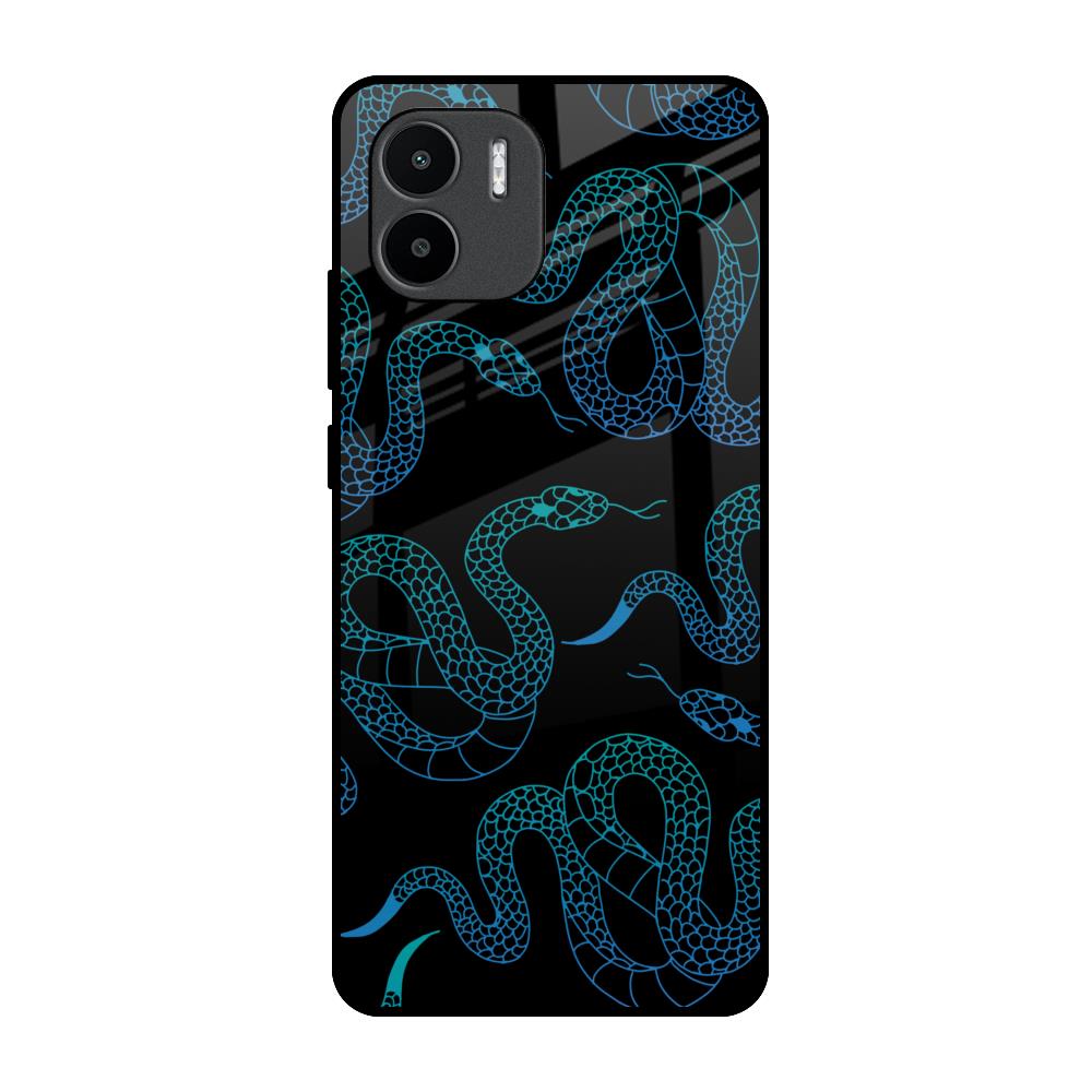 Serpentine Redmi A1 Glass Back Cover Online