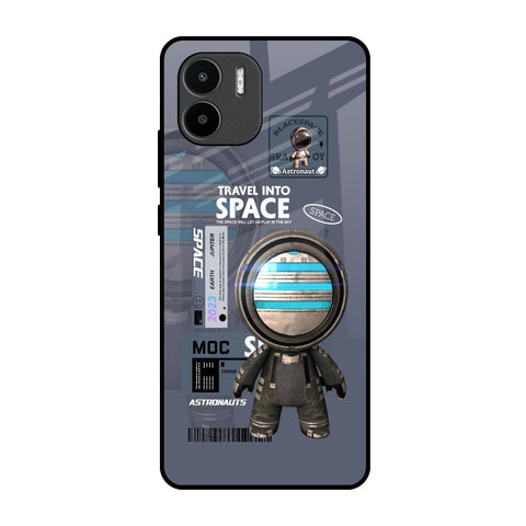 Space Travel Redmi A1 Glass Back Cover Online