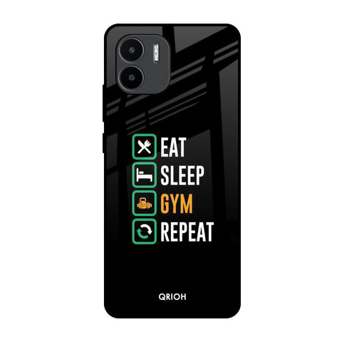Daily Routine Redmi A1 Glass Back Cover Online