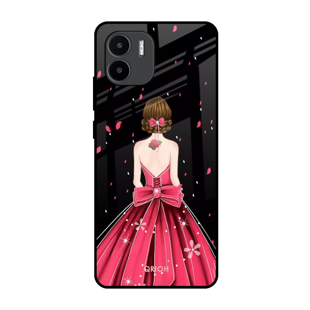 Fashion Princess Redmi A1 Glass Back Cover Online