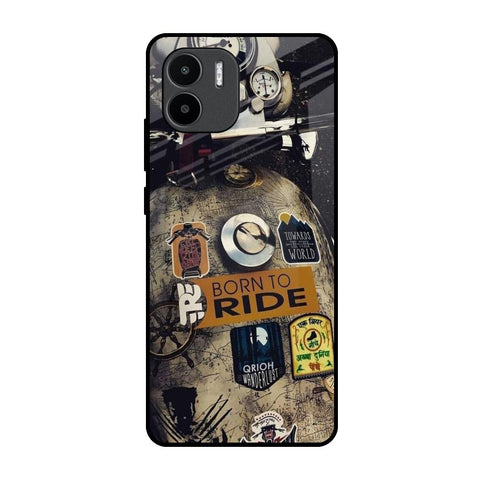 Ride Mode On Redmi A1 Glass Back Cover Online