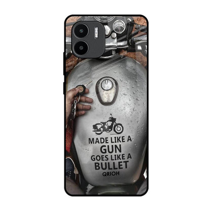 Royal Bike Redmi A1 Glass Back Cover Online