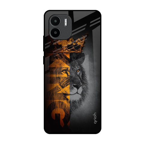 King Of Forest Redmi A1 Glass Back Cover Online