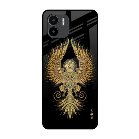 Mythical Phoenix Art Redmi A1 Glass Back Cover Online