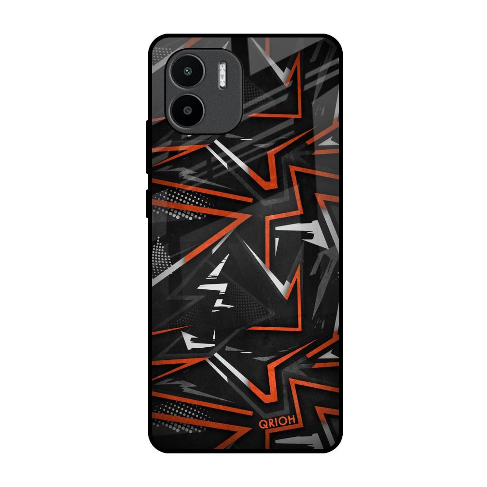 Vector Art Redmi A1 Glass Back Cover Online