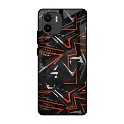 Vector Art Redmi A1 Glass Back Cover Online