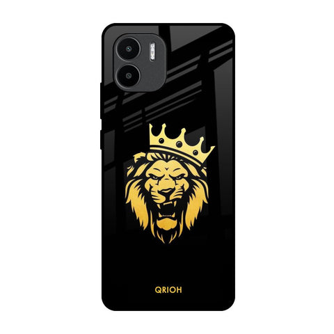 Lion The King Redmi A1 Glass Back Cover Online