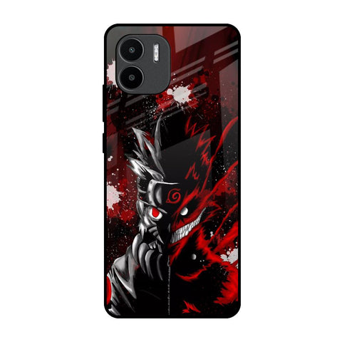 Dark Character Redmi A1 Glass Back Cover Online