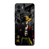 Dark Luffy Redmi A1 Glass Back Cover Online