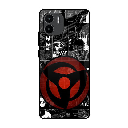 Sharingan Redmi A1 Glass Back Cover Online