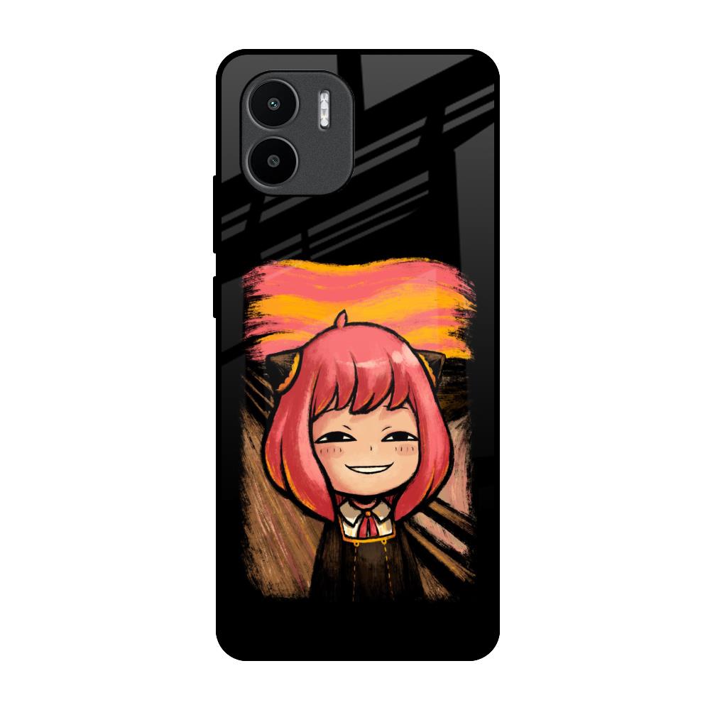 Spy X Family Redmi A1 Glass Back Cover Online