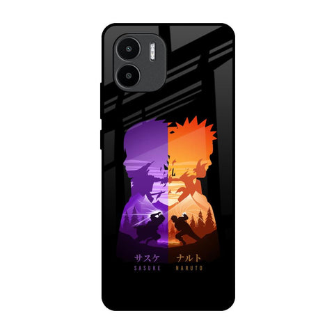 Minimalist Anime Redmi A1 Glass Back Cover Online