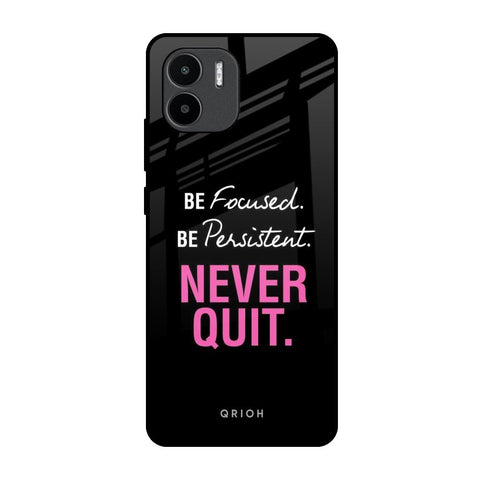 Be Focused Redmi A1 Glass Back Cover Online
