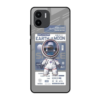Space Flight Pass Redmi A1 Glass Back Cover Online