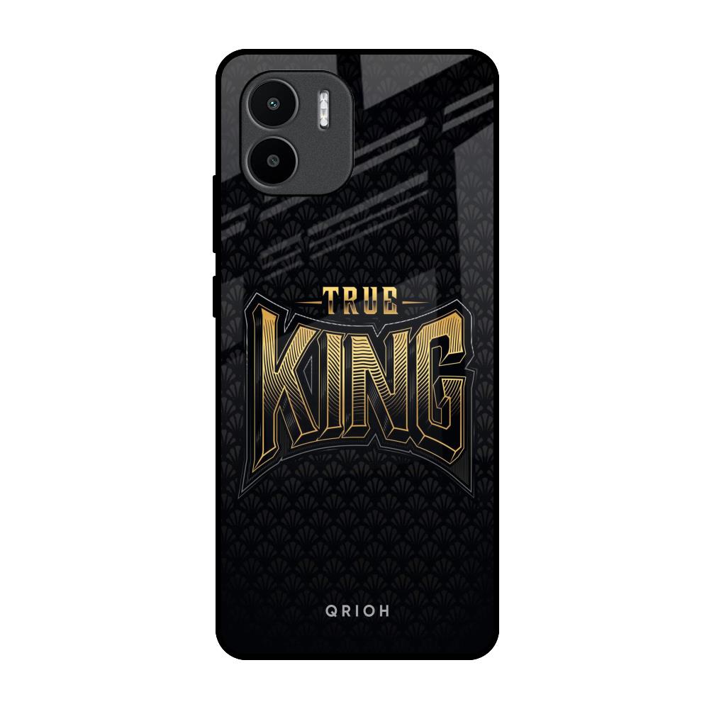 True King Redmi A1 Glass Back Cover Online