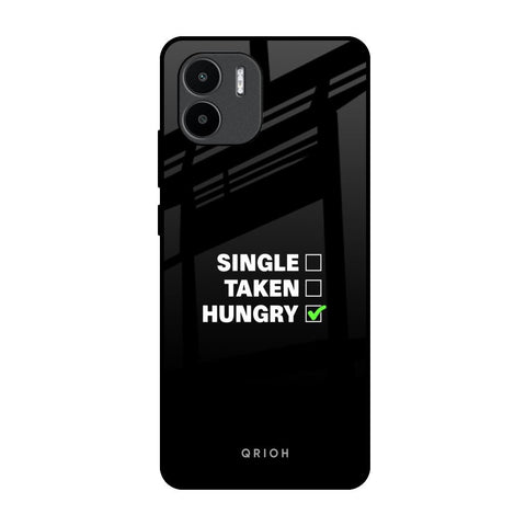 Hungry Redmi A1 Glass Back Cover Online