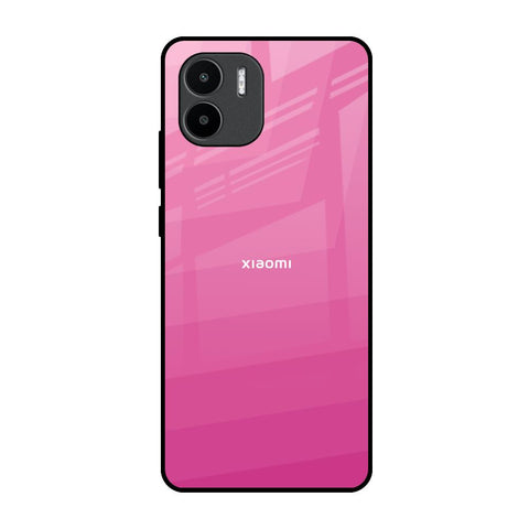 Pink Ribbon Caddy Redmi A1 Glass Back Cover Online