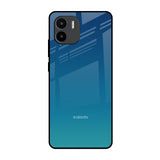 Celestial Blue Redmi A1 Glass Back Cover Online
