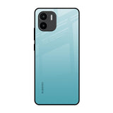 Arctic Blue Redmi A1 Glass Back Cover Online
