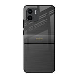 Grey Metallic Glass Redmi A1 Glass Back Cover Online