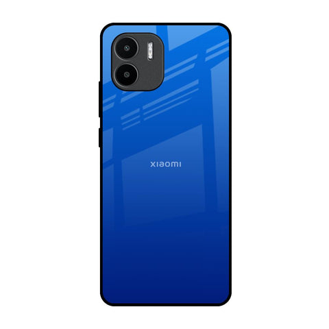 Egyptian Blue Redmi A1 Glass Back Cover Online
