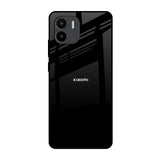 Jet Black Redmi A1 Glass Back Cover Online
