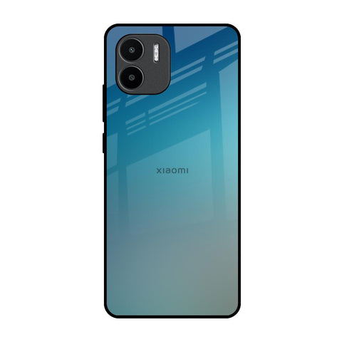 Sea Theme Gradient Redmi A1 Glass Back Cover Online