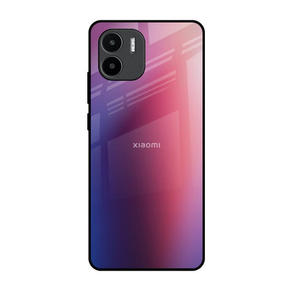 Multi Shaded Gradient Redmi A1 Glass Back Cover Online