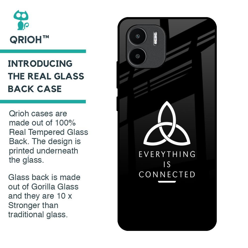 Everything Is Connected Glass Case for Redmi A1