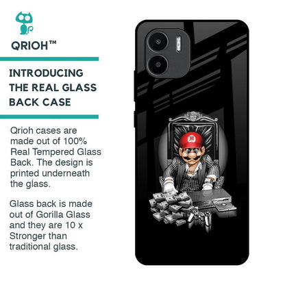 Dark Secret Glass Case for Redmi A1