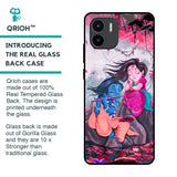 Radha Krishna Art Glass Case for Redmi A1