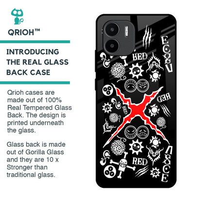 Red Zone Glass Case for Redmi A1