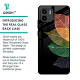 Colorful Leaves Glass Case for Redmi A1